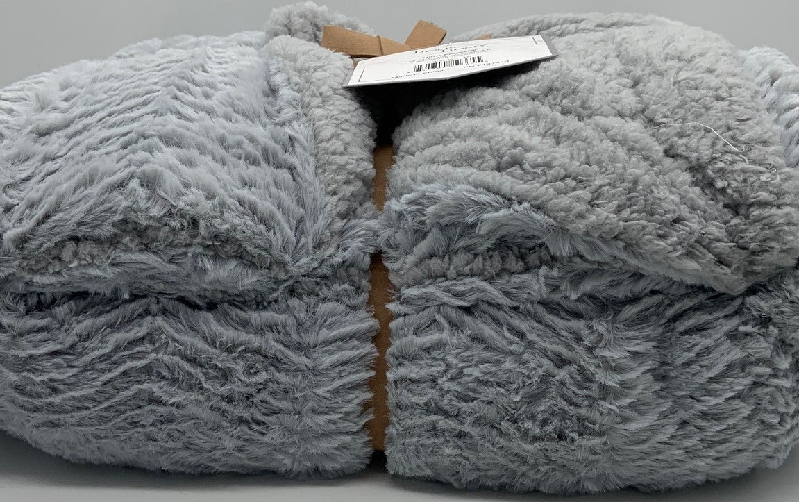 Dream Theory- Luxury Faux Fur to Sherpa Throw