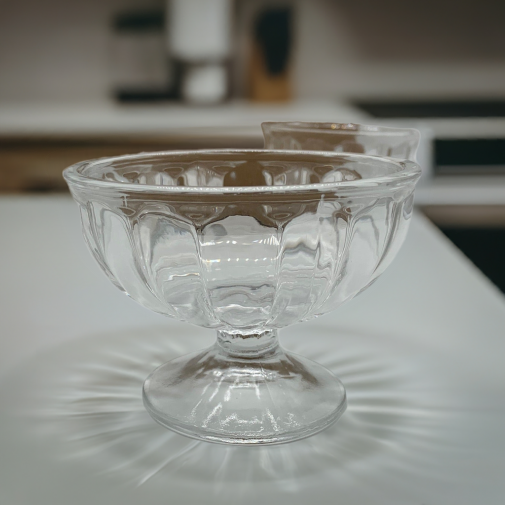 Clear Glass Desert or Serving Bowls